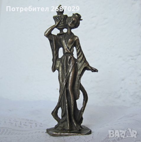 Фигура фигурки метал, изящна жена, жаба, бик, снимка 9 - Статуетки - 28974940