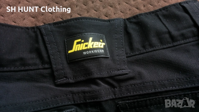 Snickers 6902 FLEXI Work Stretch Trouser разм S работен панталон с от части еластична материя W4-138, снимка 14 - Панталони - 52026694