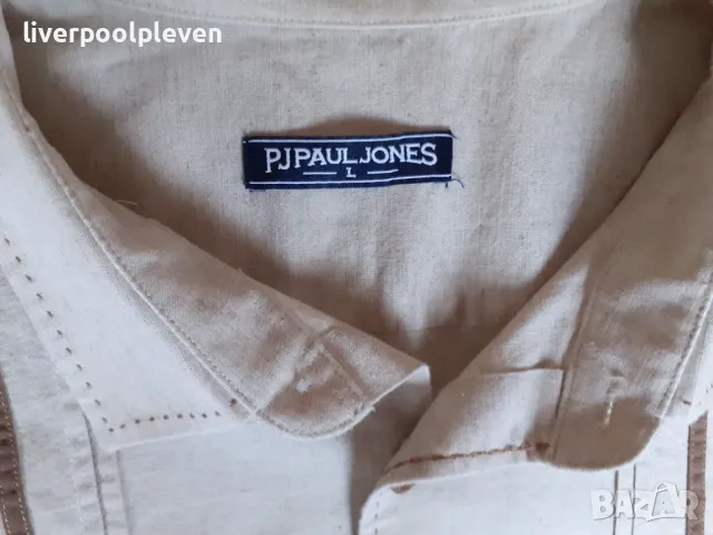 👉Ленена Paul Jones Original L, снимка 4 - Ризи - 50015246