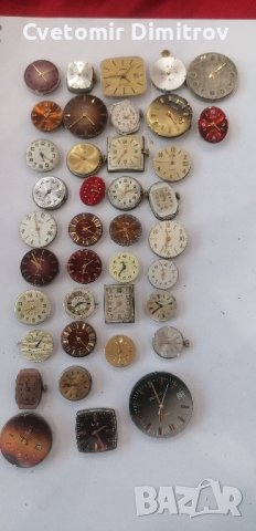 ретро стари позлатени часовници-машини, снимка 4 - Антикварни и старинни предмети - 43947702