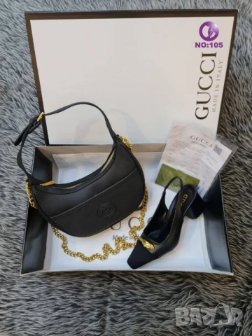 обувки на ток hermes gucci , снимка 7 - Дамски обувки на ток - 51303387