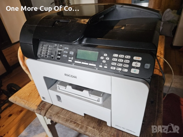Ricoh Aficio SG 3100snw GELJET - Комбинация от принтер/скенер/копирна машина, снимка 7 - Друга електроника - 52132738