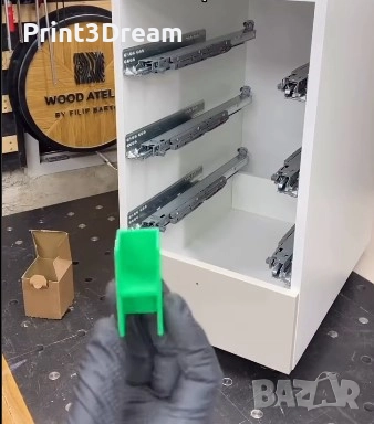 Дистанционери за монтаж и нивелиране на вратички на шкафчета – шаблони за прецизно позициониране, снимка 3 - Измервателни инструменти - 52419706