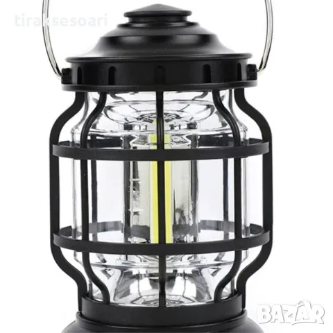 LED Диодна Къмпинг лампа с вградена батерия и кабел за зареждане , снимка 2 - Аксесоари и консумативи - 49476791