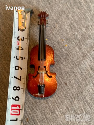  Мини модел на цигулка, снимка 2 - Колекции - 43919009