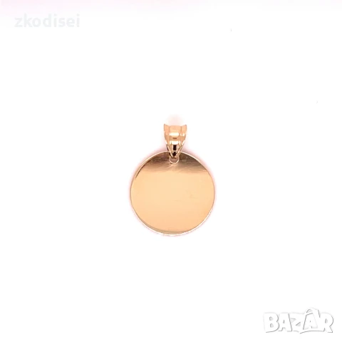 Златен медальон 0,76гр. 14кр. проба:585 модел:32266-6, снимка 1