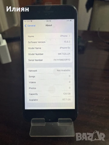 iPhone 6S 128gb 100% battery , снимка 2 - Apple iPhone - 51421012