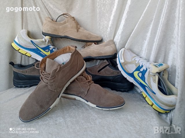 КАТО НОВИ кларкове 44 - 45 original  FORD LAUDERDALE®, 100%  естествена кожа = велур, GOGOMOTO.BAZAR, снимка 6 - Мъжки боти - 43699056