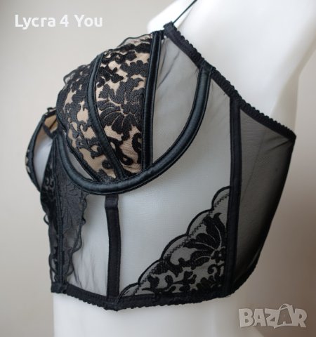 80В/С (М размер) късо корсетно бюстие/топ, снимка 5 - Корсети, бюстиета, топове - 43265745