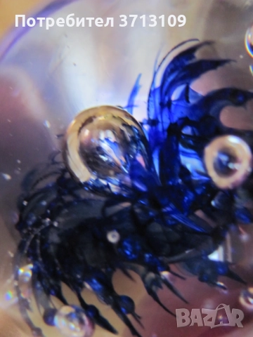 Кристална тежест за бюро, преспапие , Бавария, снимка 7 - Декорация за дома - 51644007