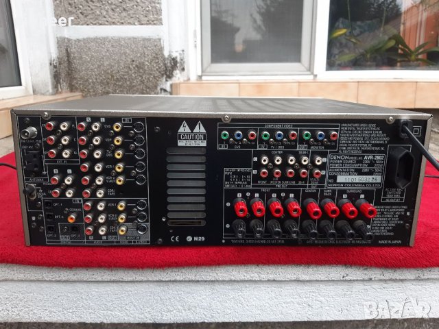 DENON AVR-2802, снимка 7 - Ресийвъри, усилватели, смесителни пултове - 38795893