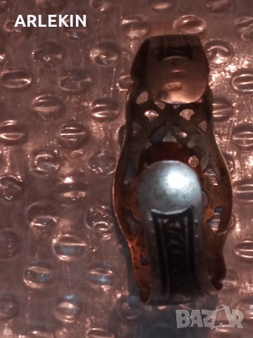 Стара сребърна руска гривна., снимка 8 - Гривни - 33677599