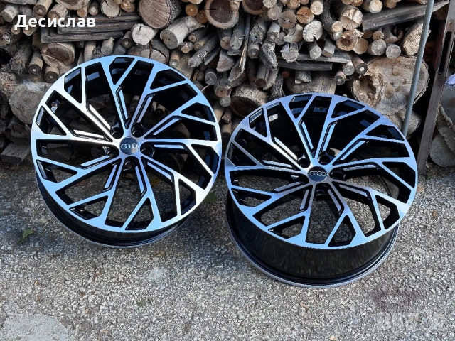 Джанти за Ауди Audi 21 “ цола 5х112 чисто нови A6 A7 A8 Q5 Q7 , снимка 4 - Гуми и джанти - 53065450