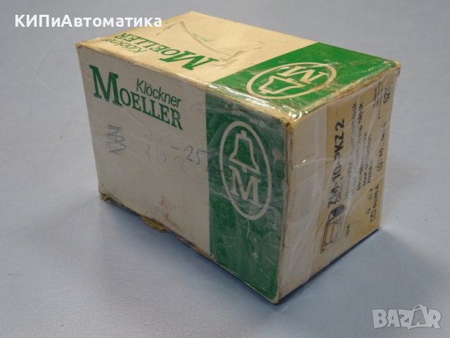 моторна защита KLOCKNER MOELLER ZM-10-PKZ2 Motor Protection Trip Block, снимка 11 - Резервни части за машини - 37515199