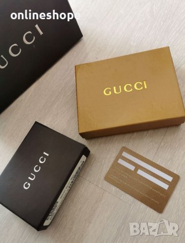 Оригинални кутии , чанти и карти на GUCCI, снимка 4 - Други - 40680024