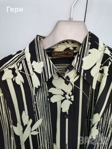 Красива ризка на цветя размер 46, снимка 3 - Ризи - 37905449