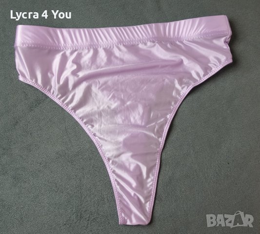 M/L нова дамска светлолилава дълбока прашка от ликра, снимка 7 - Бельо - 43546058