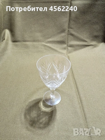 Елегантни кристални чаши 5 бр, снимка 2 - Чаши - 52645893
