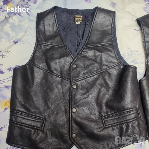 Кожени елеци размери M и L, снимка 4 - Други - 43884669