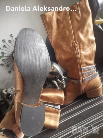 Испански нови ботуши 40 номер , снимка 2 - Дамски ботуши - 34664946