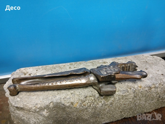 Стара орехотрошачка дракон за декорация., снимка 5 - Антикварни и старинни предмети - 53476906