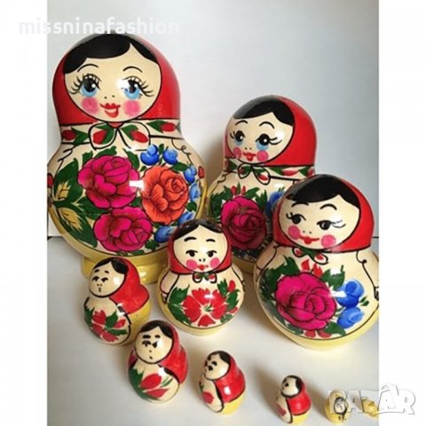 Матрьошка оригинална 10 части