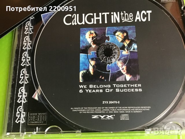 CAUGHT  IN THE ACT, снимка 3 - CD дискове - 39580784