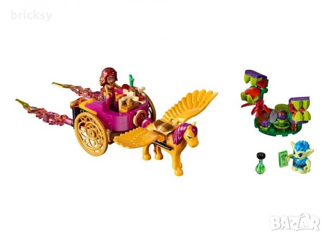 Оказион ЛЕГО Елфи - Азари и бягството от гората на гоблините 41186, снимка 2 - Конструктори - 34793228