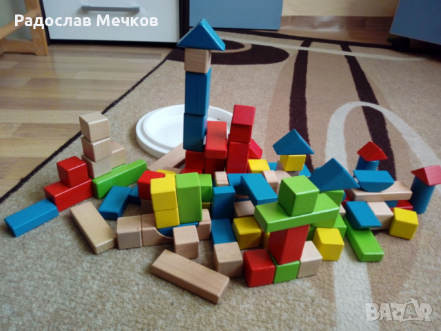 Дървени Кубчета HAPE, снимка 1 - Образователни игри - 44867015