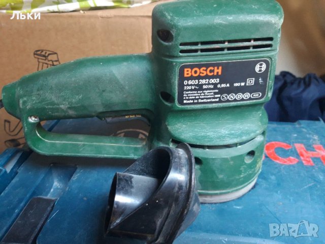 Виброшлайф Bosch и риоби, снимка 5 - Други машини и части - 17567118