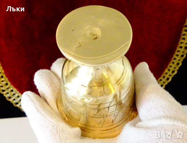 Бронзов хаван,хаванче с чукало,релеф. , снимка 6 - Антикварни и старинни предмети - 51476863