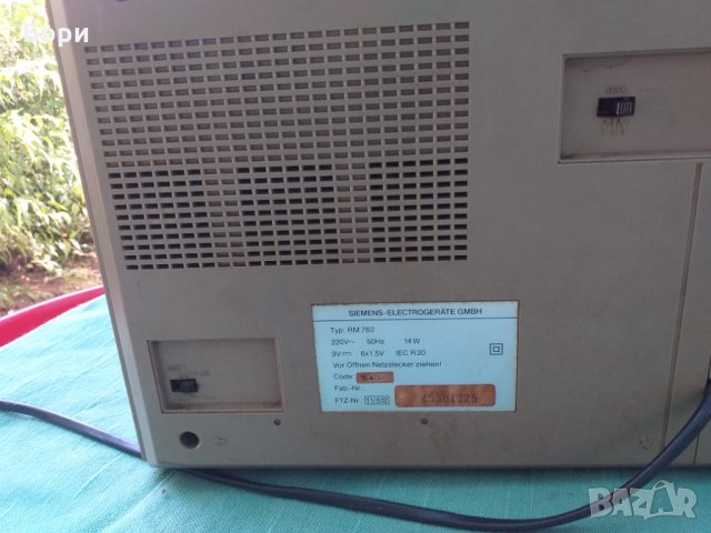 SIEMENS CLUB 782 Радиокасетофон, снимка 7 - Радиокасетофони, транзистори - 33551913