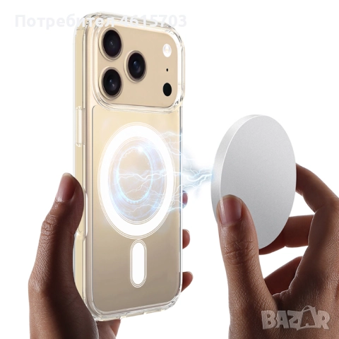 Калъф MagSafe за iPhone 17, iPhone 17 Pro, iPhone 17 ProMax, iPhone 17 Air, iPhone 16, iPhone 16 Pro, снимка 12 - Калъфи, кейсове - 52197226