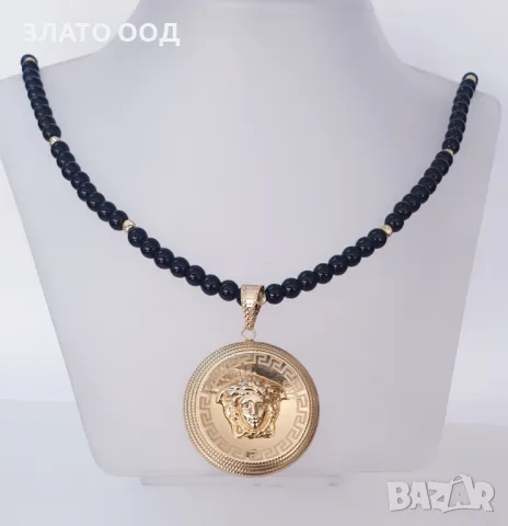 Златни колиета със силикон, снимка 11 - Колиета, медальони, синджири - 49647513