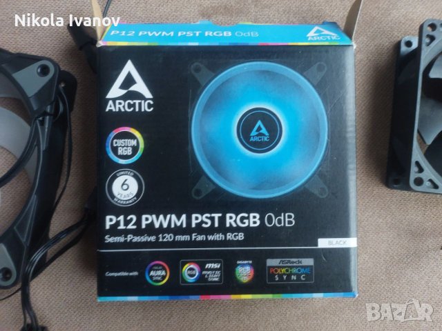 Вентилатори за компютър Arctic, NZXT, Cool Moon, RGB, PWM, pc fan, снимка 8 - Други - 42169158