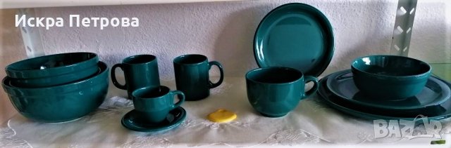   Керамика различни цветове Румъния, снимка 3 - Сервизи - 38138890