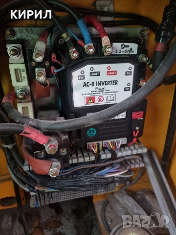 електрическа палетна количка на части, снимка 2 - Резервни части за машини - 53380607