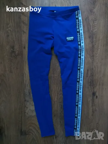 ADIDAS Originals Taped Leggings Blue - страхотен дамски клин С, снимка 8 - Клинове - 48502052