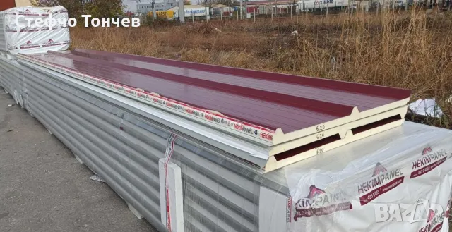 Покривни панели. Стенни панели. Термопанели. Сандвич панели., снимка 2 - Строителни материали - 42717531