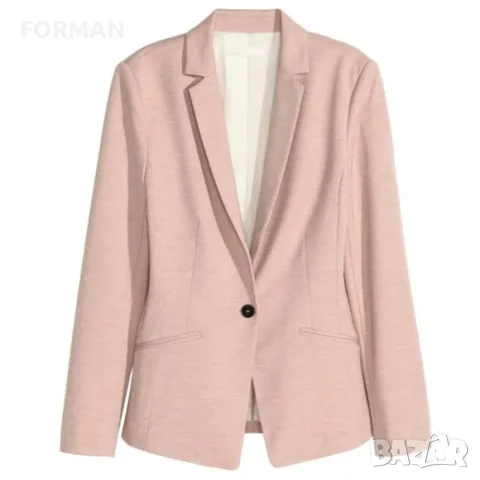 Вталено сако в цвят крем и в светлосиво , снимка 1