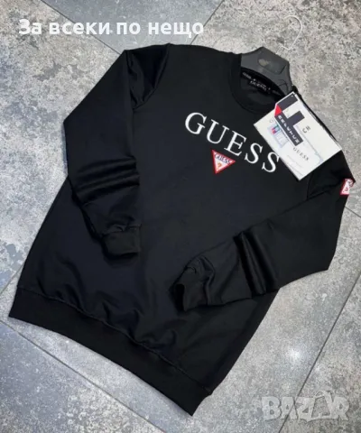 Мъжка блуза с дълъг ръкав Calvin Klein🔝Armani Exchange🔝Guess Код A119, снимка 3 - Спортни дрехи, екипи - 47473069
