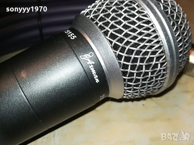 axman 75155 profi mic+кабел+държач-внос germany 1805211025, снимка 11 - Микрофони - 32914495