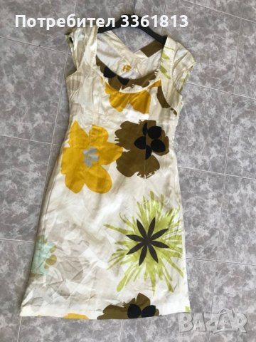 Продавам рокля от естествена коприна , снимка 2 - Рокли - 36807162