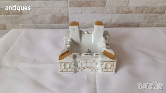 Порцеланов пепелник - Баба Вида - Завод Сталин Видин - 1960г, снимка 8 - Антикварни и старинни предмети - 53069533