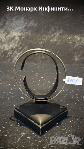 Сребърна обеца, снимка 3 - Обеци - 48012882