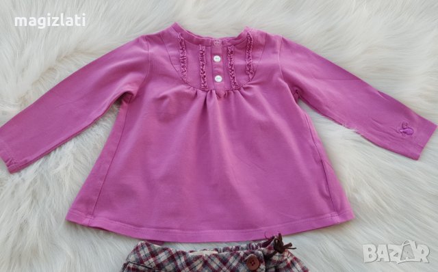 Бебешка блуза Chicco 6-9 месеца , снимка 1 - Бебешки блузки - 32505520
