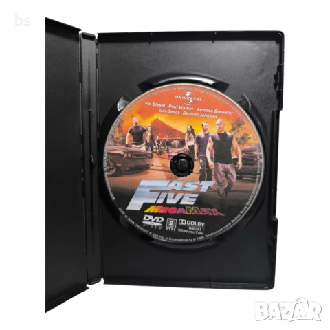 Бързи и яростни 5 DVD -R с бг дублаж , снимка 4 - DVD филми - 51117559