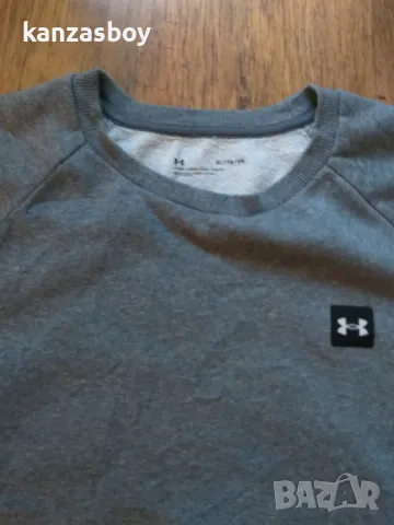 Under Armour Rival Fleece Crew - мъжка памучна блуза ХЛ, снимка 3 - Блузи - 48298869