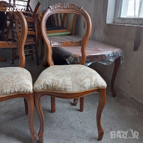 Столове-Барок-4бр.№038, снимка 5 - Столове - 51843875