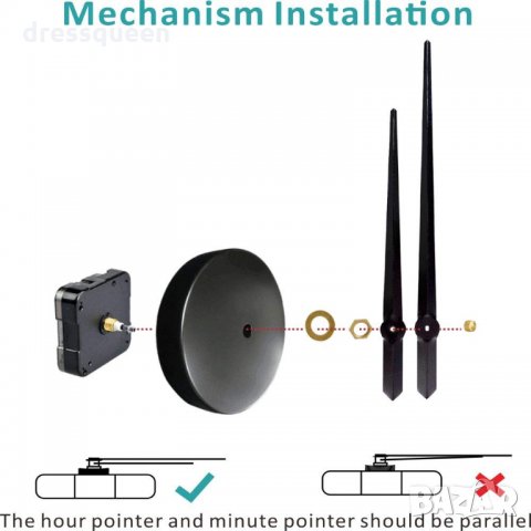 4205 Стенен часовник с 3D цифри , снимка 5 - Стенни часовници - 28498165